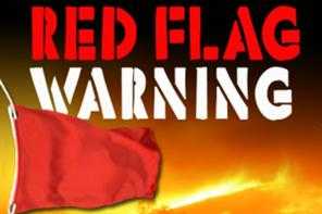 Red Flag Warning Issued for Wednesday March 2