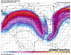 Upper atmosphere continues to show ridging for the next 5-7 days