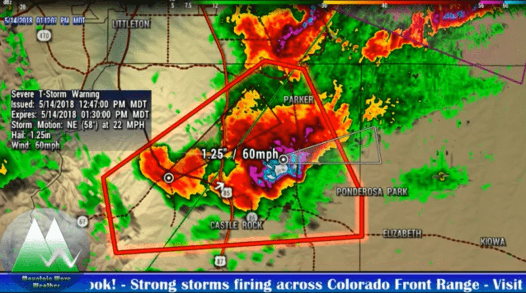 Severe Storms | Hail | Colorado Weather | Colorado Hail Season | Palmer Divide Severe Weather