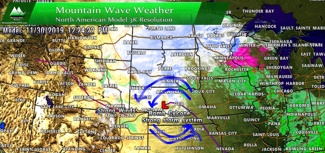 Weather Heads Up! High Wind Event Today – 11/30/2019
