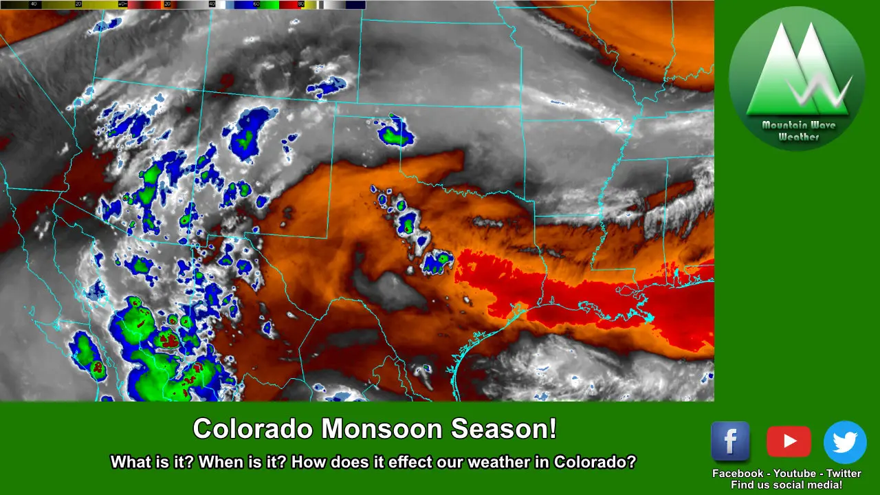 Colorado's Monsoon Season Is Approaching! MountainWave Weather