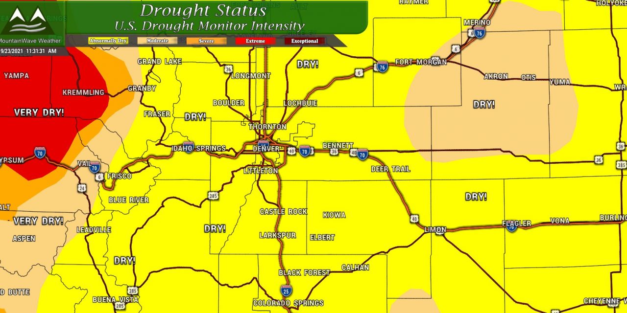 Colorado Drought Status Update – September 2021