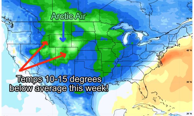 This Week’s Weather – Arctic Cold and Snow – 03-07-2022