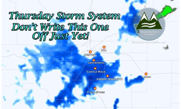 Next Storm Moves In, Better Shot for Front Range Snow? – Valid 10-25-2022