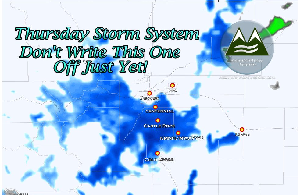 Next Storm Moves In, Better Shot for Front Range Snow? – Valid 10-25-2022