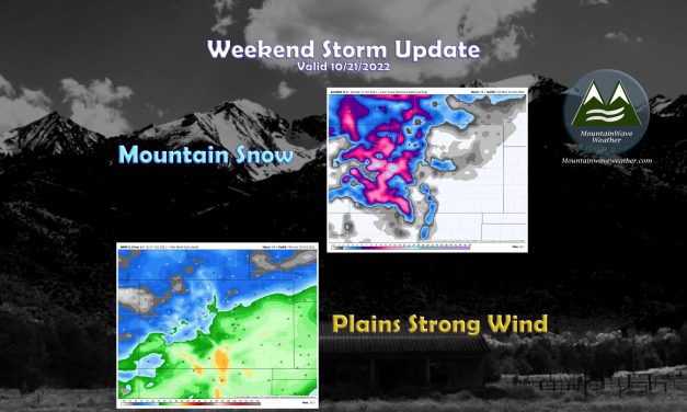 Weekend Storm System Update – Outlook valid 10-21-2022