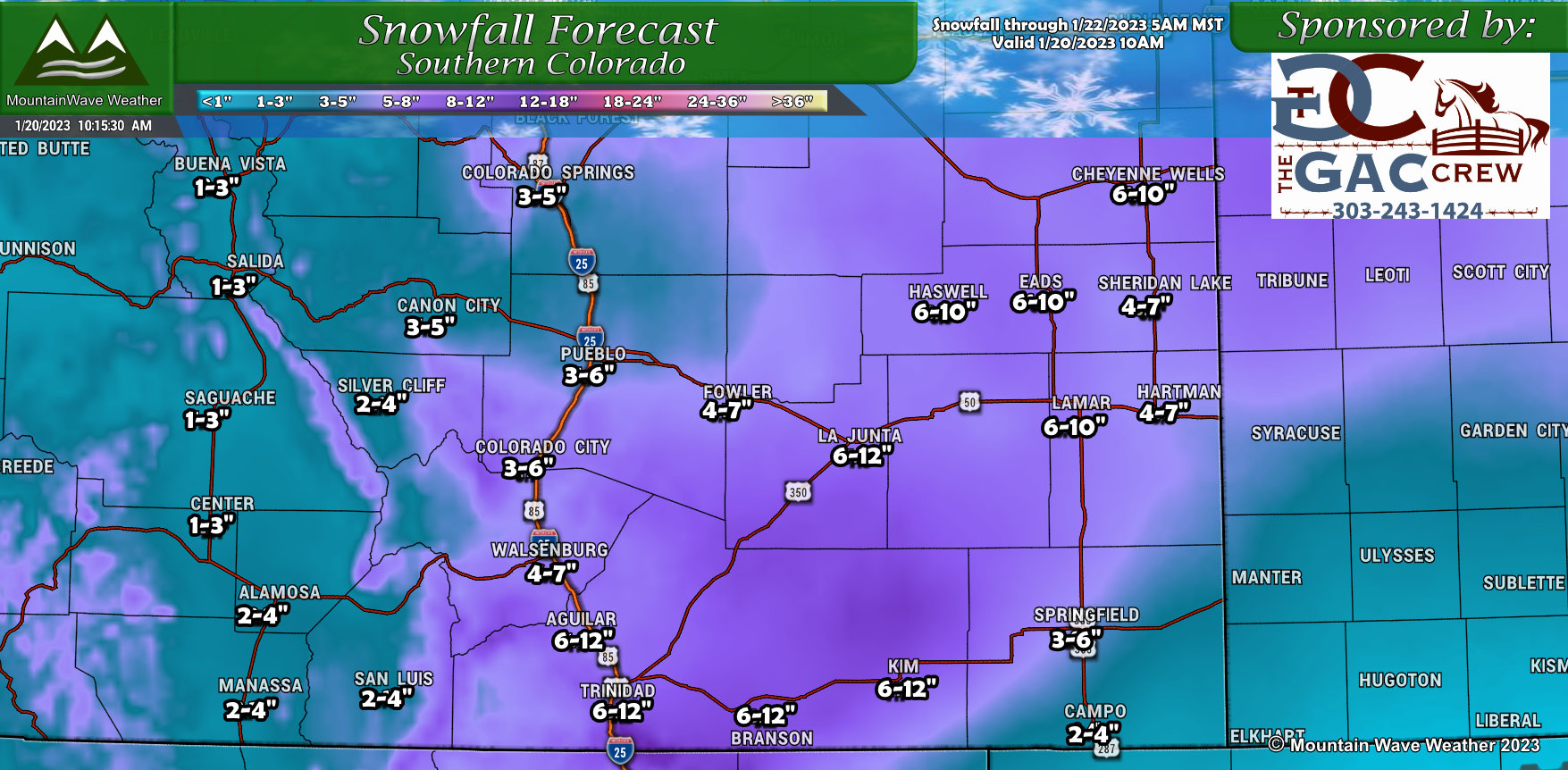 Finally Time for Snow Southern Colorado! Palmer to see Snow Too