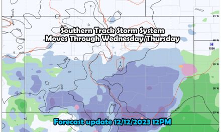 Southern Storm – More Snow on the Way! – Forecast valid 12-12-2023 12PM