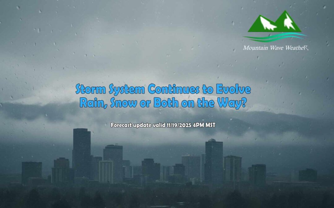 End of Week Storm – Forecast Update Nov 19 2025